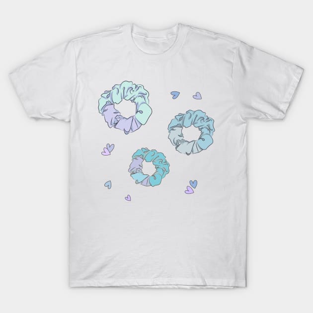 cute hair scrunchie T-Shirt by princessmi-com